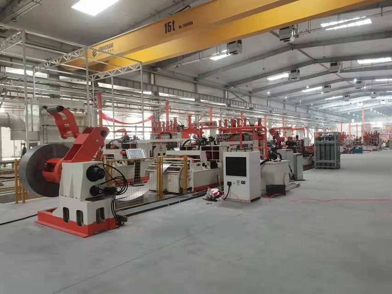 BW1300 Transformer corrugated fin forming machine